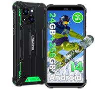 OUKITEL WP32 Pro Movil Irrompible 24GB+256GB/1TB Movil Resistente Android 14, 6.0" HD+ Móvil Rugerizado, 6300mAh Batería Teléfono Movil, Cámara 20MP+5MP, NFC/Face ID/GPS/OTG/4G Dual SIM/95dB Altavoz