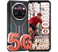 OUKITEL WP55 Pro 5G Android 15 Movil Irrompible - 48GB RAM+512GB ROM/2TB Movil Todoterreno Batería 11000mAh/33W 6.6 FHD+ IPS 120Hz Móvil Rugerizado, Cámara 108MP+32MP Dual SIM/NFC/OTG/GPS/Face ID-2025