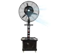 OUKMXSY Ventilador oscilante nebulizador para Exteriores, con Pedestal y 3 velocidades de enfriamiento, Ideal para Patio, Restaurante, Garaje y Gimnasio (81 cm/31,9 Pulgadas)