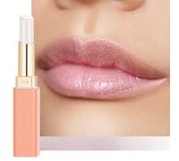 Oulac 2 in 1 Pintalabios y Bálsamo Labial, Barra de Labios Hidratante Textura Ligera y No Pegajosa, con Manteca de Karité Para Labios Agrietados y Secos, Color Intenso, Acabado Brillante, Vegan S3