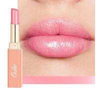 Oulac 2 in 1 Pintalabios y Bálsamo Labial, Barra de Labios Hidratante Textura Ligera y No Pegajosa, con Manteca de Karité Para Labios Agrietados y Secos, Color Intenso, Acabado Brillante, Vegan 26