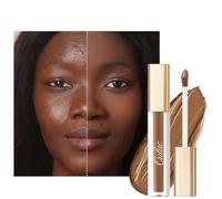 Oulac corrector ojeras, mate corrector alta cobertura, maquillaje mujer corrector para, corrector ojeras vegano 3.8ml, tono: Deep