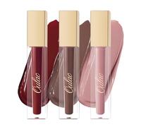 OULAC Kit de Pintalabios Líquidos Mate - Set de 3 Tonos - Larga Duración - Textura Cremosa & Cobertura Total - Resistente a Transferencias - Vegano - 4,5ml *3