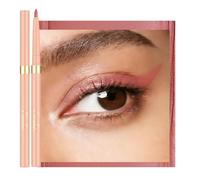 OULAC Lápices de Ojos Mate Dura 24 Horas+, Twist-up Coral Eyeliner y Lip Liner Resistente al Agua, Altamente Pigmentado Sin Manchas, y Suave, Vegan (L04) Sunlit Peach