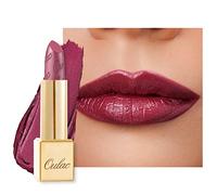 OULAC Pintalabios Rojo Vino Brillo Metálico, Brillo 3D de Larga Duración, Barras de Labios de Alta Pigmentación y Cobertura Total, Fórmula Cremosa e Hidratante, Vegan, 4.3 g, (03) Love Particle