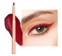 Oulac Red Eyeliner Pencil Retractable 2in1 Waterproof Eye Liner and Lip Liners, Smooth and Creamy, Long Lasting Matte Finish, Vegan & Cruelty-Free, 07