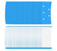 Ouligay 60 Stück Klebeband für Perücken, Wasserdicht klebeband für haarverlängerungen，Doppelseitiges tape extensions echthaar Lace Front Wig Tape Stark Perückenklebeband zum Fixieren von Perücken (Bla