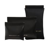 OULIGET Bolsa pequeña de maquillaje para mujer, bolsa de almacenamiento elástica con cierre abierto, mini bolsa de almacenamiento de viaje, bolsa organizadora impermeable para lápiz labial,