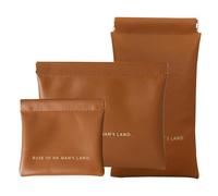 OULIGET Bolsa pequeña de maquillaje para mujer, bolsa de almacenamiento elástica con cierre abierto, mini bolsa de almacenamiento de viaje, bolsa organizadora impermeable para lápiz labial,