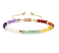 OULIGET Pulseras de cuentas de piedra para yoga, elegante pulsera elástica con cuentas para mujer, pulseras pirituales con cristales, meditación, relajación, ansiedad, Medio, Plástico, Sin piedra