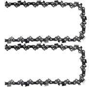 Oulisen Cadena de motosierra de 14 pulgadas de paso LP de 3/8 pulgadas, calibre de 50 pulgadas, 50 eslabones de transmisión bajo contragolpe para MCCULLOCH, REMINGTON y más, S50 (3 cadenas, 2