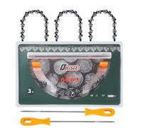 Oulisen Cadenas de motosierra de 10 pulgadas, cadena de motosierra S40 para barra de 10 pulgadas, paso LP de 3/8 pulgadas, calibre de 0.04 pulgadas, 40 eslabones de transmisión para Craftsman Worx Sun