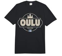 Oulu Finlandia City Travel Destino nórdico Comfort Colors Adult Heavyweight T-Shirt