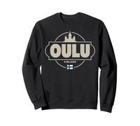 Oulu Finlandia City Travel Destino nórdico Sudadera