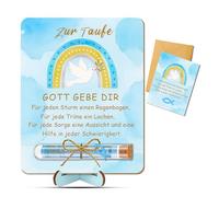 OuMaiFeng Regalo de bautizo para niñas, regalo de dinero, embalaje con sobres de papel de carta, regalo de bautizo para niñas, regalo de dinero, cupón, el regalo del dinero del bautismo, en polvo