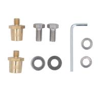 Oumefar 1 par Lateral Posterior Al Terminal de Subprocesos, los Conectores de Latón M8 Establecen el Extensor de Carga de la Batería Automática de los Remolques Sistemas de Sonido