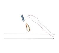 Oumefar 2 Tiras de Retroiluminación LED de Alto Brillo y nergética para Monitores, Televisores, Ordenadores, Material LED Duradero de 490mm