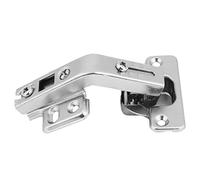 Oumefar 2 uds bisagras de Puerta de Armario de Cocina bisagra Plegable de 135 Grados bisagra de Puerta de Armario de combinación de Esquina con 12 Tornillos de instalación