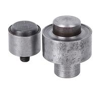 Oumefar 2 uds, Molde para Troquel de Ojales, máquina de Prensa Manual, Perforadora de Ojales, Molde para Troqueles de Ojales, Herramienta de instalación Manual para Lonas de Cuero(20mm)