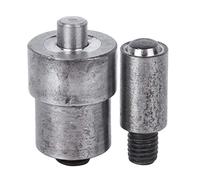 Oumefar 2 uds, Molde para Troquel de Ojales, máquina de Prensa Manual, Perforadora de Ojales, Molde para Troqueles de Ojales, Herramienta de instalación Manual para Lonas de Cuero(8. 0MM)