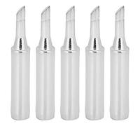 Oumefar 5 Puntas para Cautín, Cabeza de Herradura de 900 M T, Libre de 3C, Duradera con 25.000 Juntas de Soldadura para Componentes Electrónicos Pequeños, Placas de Circuito,