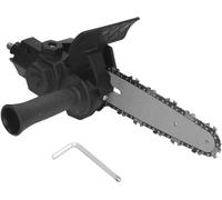 Oumefar Adaptador de Conversión de Sierra, Adaptador de Taladro a Sierra,Herramientas de Serrado Que Ahorran Trabajo para Exteriores(para Taladro eléctrico de 6 Pulgadas)