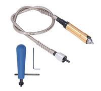 Oumefar Adaptador de Mandril de Extensión de Eje Flexible para Herramienta de Amoladora de Taladro Eléctrico, Accesorio Flexible de Alta Eficiencia para Pulir, Grabar, Cortar, para Entusiastas del