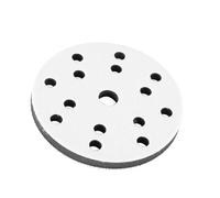 Oumefar Almohadilla de Interfaz de Tampón de Esponja Suave para Almohadillas de Lijado, Reducción de Ruido para Máquina Pulidora Neumática/eléctrica, Diámetro de 150 Mm (6 pulgadas 15 agujeros)