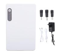 Oumefar Batería de Respaldo Mini UPS 10000mAh DC para Módem Enrutador (Enchufe Europeo)