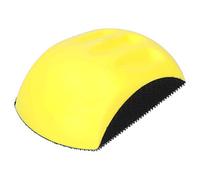 Oumefar Bloque de Lijado de Gancho y Bucle Disco Abrasivo Flexible para Rectificado Manual de Mano Adecuado para Lijado a Largo Plazo Diseño Liviano (5 pulgadas 125mm)