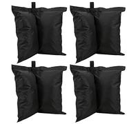 Oumefar Bolsa de Fija de la Carpa 4pcs, Bolsas de Contrapeso de Tela de Tela de Tela de Tela de 40x34x1cm para Fugas para Acampar Al Aire para Paraguas Deportivas