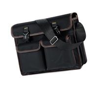 Oumefar Bolsa de Herramientas para Electricista, Bolsa de Almacenamiento de Gran Capacidad de Tela Oxford Gruesa Duradera para Herramientas de Reparación para Electricistas