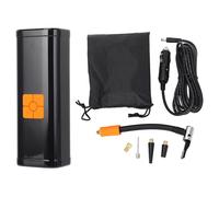 Oumefar Bomba de Aire de Mini Automóvil, DC12V Portable Electric de 150 PSI Inflador con Luz LED de Pantalla Digital, Bomba de Neumática Eléctrica Multifuncional para Ruedas Bola de