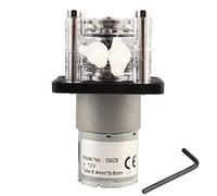 Oumefar Bomba Peristáltica de 12 V CC, Velocidad Variable para Dosificación de Laboratorio de Acuario