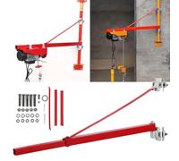 Oumefar Brazo de Soporte de Polipasto Eléctrico, Capacidad de Carga de 600 Kg de Montaje de Pared de Montura de Pared Telescópica de Montaje Sopor de Elevación de Montaje para la