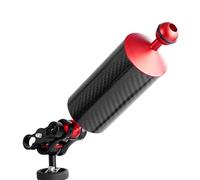 Oumefar Brazo Flotante de Aluminio Duradero de Fibra de Carbono, para Fotografía Macro y Gran Angular, para Cámara (8 Pulgadas)