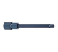 Oumefar Broca de Destornillador Duradera de Acero de Aleación Star S2 para Maquinaria Industrial de 140 Mm de Largo