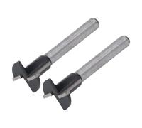 Oumefar Broca de Enrutador de Flexión de de 2 Piezas, Cortador de Formación de ángulo de Carburo de 90 Grados para Recorte de Madera, Diseño Integrado de Bordes Dobles