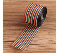 Oumefar Cable Plano 40P para Cableado Interno de Electrónica, Equipos Eléctricos y Transformadores, Longitud 1 Metro (3 metros de largo)