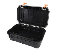 Oumefar Caja de Conexiones Eléctricas ABS Impermeable para Exteriores para Cables, Caja de Cables de Extensión para Montaje en Pared para Luces LED, Clasificación IP54 para Uso en Exteriores (Negra)