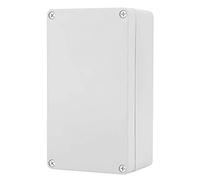 Caja de Conexiones Impermeable a Prueba de Polvo IP65 Caja de Conexiones de plástico ABS Cajas eléctricas universales Recinto del Proyecto Gris(158 * 90 * 60mm)