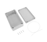 Oumefar Caja de proyectos eléctricos ABS IP65 resistente al agua Caja de conexión de cableado Caja de terminales Caja de instrumentos Caja(200 * 120 * 75mm)