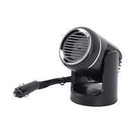 Oumefar Calefactor para Coche con Desempañamiento Rápido y Ajuste | Calentamiento rápido, Ahorro de energía, Doble propósito, Fácil instalación, Apto para todos los coches