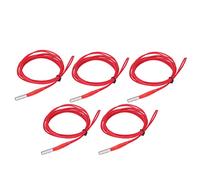 Oumefar Calentador de Cartucho de Acero Inoxidable de 12V 40W Tubo de Calentamiento Duradero y Fácil de Conectar para Impresora 3D Anet A8 A6 A2 6x20 Mm Juego de 5 Piezas