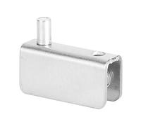 Oumefar Clip de fijación de Abrazadera de Vidrio de Acero Inoxidable con Soporte de Vidrio de 10 Piezas para Accesorios de Hardware para el hogar