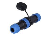 Oumefar Conector de Aviación Impermeable PA66 PA6 SP28 IP68 para Computadoras, Conexión Firme, Resistencia a la Oxidación (10 pines)