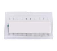 Oumefar Cortador de Brocas de Grabado de PCB, Fresa de Carburo para Bordes Lisos de Placa, 10 Herramientas de Corte de 0,5-1,4 Mm para Placas de Circuito, Vástago de 1/8"