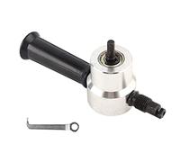 Oumefar Cortador de Sierra Manual de Chapa de Metal 160A, Herramienta de Corte de Doble Cabezal, Accesorio de Taladro Eléctrico para Fabricación de Chapa de Metal, Proyectos de