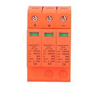 Oumefar Dispositivo de Protección contra Sobretensiones con Ventana Visual y Chip Grueso para Instalaciones Fotovoltaicas 3p 40kA DC1000V