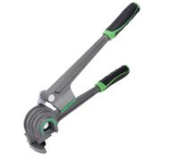 Oumefar Dobladora de Tubos 3 en 1, Dobladora de Tubos de Aluminio y Cobre de 180 Grados para Reparación de Refrigeración HVAC Construcción Ligera de Aleación de Aluminio de 1/4 3/8 /2